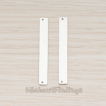 PD.1199-02 // Simple Rectangle Long Bar Pendant, 2 Pc