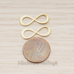 PD.1201 // Simple Large Infinity Pendant, 2 Pc