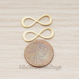 PD.1201 // Simple Large Infinity Pendant, 2 Pc