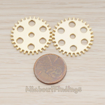 PD.1219 // Cogwheel Watch Gear Ver.4 Pendant, 2 Pc