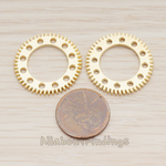 PD.1220 // Cogwheel Watch Gear Ver.5 Pendant, 2 Pc