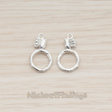 PD.1226 // Small Bird Ring Pendant, 2 Pc