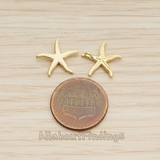 PD.1234-02 // Starfish Ver.2 Pendant, 2 Pc