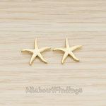 PD.1234-02 // Starfish Ver.2 Pendant, 2 Pc