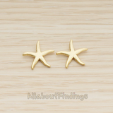 PD.1234-02 // Starfish Ver.2 Pendant, 2 Pc