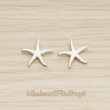 PD.1234-02 // Starfish Ver.2 Pendant, 2 Pc