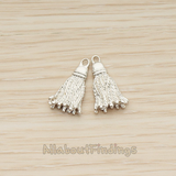 PD.1240 // Metal Tassel Pendant, 2 Pc