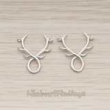 PD.1271 // Antler Shaped Tree Branch Vine Pendant, 2 Pc