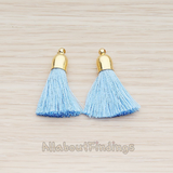 PD.1274-01 // Bell Shaped Cab Tassel Pendant, 2 Pc