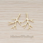 PD.1297 // Simple Winter Tree Branch Pendant, 2Pc