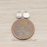 PD.1303 // Mini Halloween Pumkin Pendant, 2 Pc