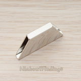 PD.1324 // Quadrangle Shape Rectangle Tube Pendant, 2 Pc