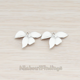 PD.148-01 // LARGE Piece Quadruple Flower Pendant, 2 Pc