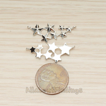 PD.1501 // Seven Star Connector Pendant, 2 Pc