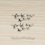 PD.1501 // Seven Star Connector Pendant, 2 Pc