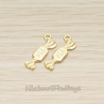 PD.1514 // Sweet Like You Engraved Candy Charm Pendant, 2 Pc