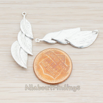 PD.153 // Triple Leaf Pendant, 2 Pc