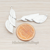 PD.153 // Triple Leaf Pendant, 2 Pc