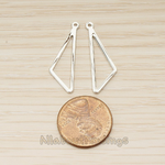 PD.1557 // Simple Triangle Wing Link Pendant, 2 Pc