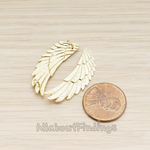 PD.1617 // Angel Wing Pendant, 2 Pc