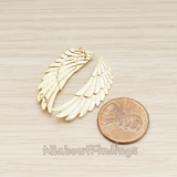 PD.1617 // Angel Wing Pendant, 2 Pc