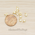 PD.1632-02 // Heart Cubic Setting Pendant, 2Pc