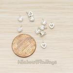 PD.1632-02 // Heart Cubic Setting Pendant, 2Pc