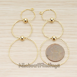 PD.1635 // Multiple Circle Link Series Pendant, 2 Pc