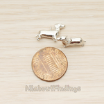 PD.1636 // Dachshund Weenie Dog Pendant, 2 Pc