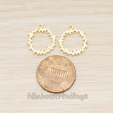 PD.1641 // Laurel Wreath Pendant, 2 Pc