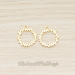 PD.1641 // Laurel Wreath Pendant, 2 Pc