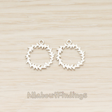 PD.1641 // Laurel Wreath Pendant, 2 Pc