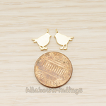 PD.1648 // Mini Sparrow Pendant, 2 Pc