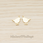 PD.1648 // Mini Sparrow Pendant, 2 Pc