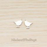 PD.1648 // Mini Sparrow Pendant, 2 Pc