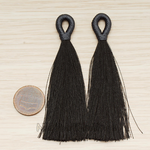 PD.1653 // Color Silk Tassel Pendant, 2 Pc