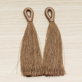 PD.1653 // Color Silk Tassel Pendant, 2 Pc