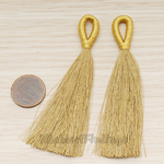 PD.1653 // Color Silk Tassel Pendant, 2 Pc