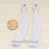 PD.1653 // Color Silk Tassel Pendant, 2 Pc