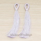 PD.1653 // Color Silk Tassel Pendant, 2 Pc