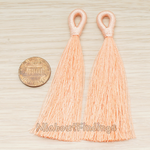 PD.1653 // Color Silk Tassel Pendant, 2 Pc