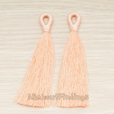 PD.1653 // Color Silk Tassel Pendant, 2 Pc