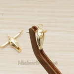 PD.1668 // 3D Bull Head Bone Pendant, 2 Pc