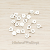 PD.1674 // Round Cubic Setting Shining Star Pendant, 2 Pc