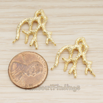 PD.1692 // Coral Bone Pendant, 2 Pc