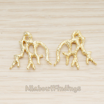 PD.1692 // Coral Bone Pendant, 2 Pc