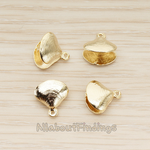 PD.1698 // Adjustable Folder Seashell Pendant, 2 Pc