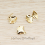 PD.1698 // Adjustable Folder Seashell Pendant, 2 Pc