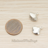 PD.1698 // Adjustable Folder Seashell Pendant, 2 Pc