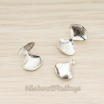 PD.1698 // Adjustable Folder Seashell Pendant, 2 Pc